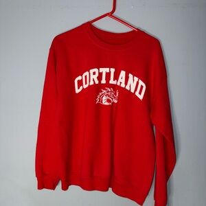 Red Cortland Sweatshirt